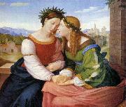 Italia and Germania after Friedrich Johann Overbeck